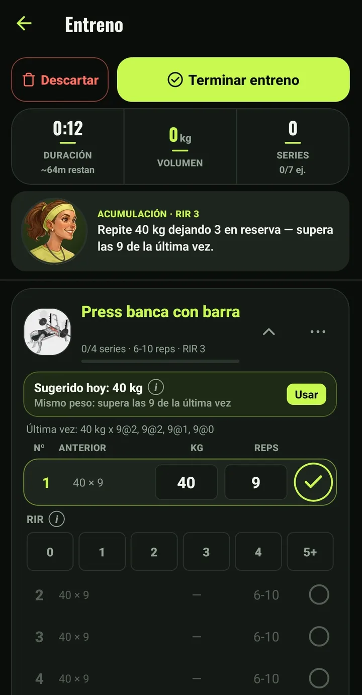 Serie a serie, sin pensar.