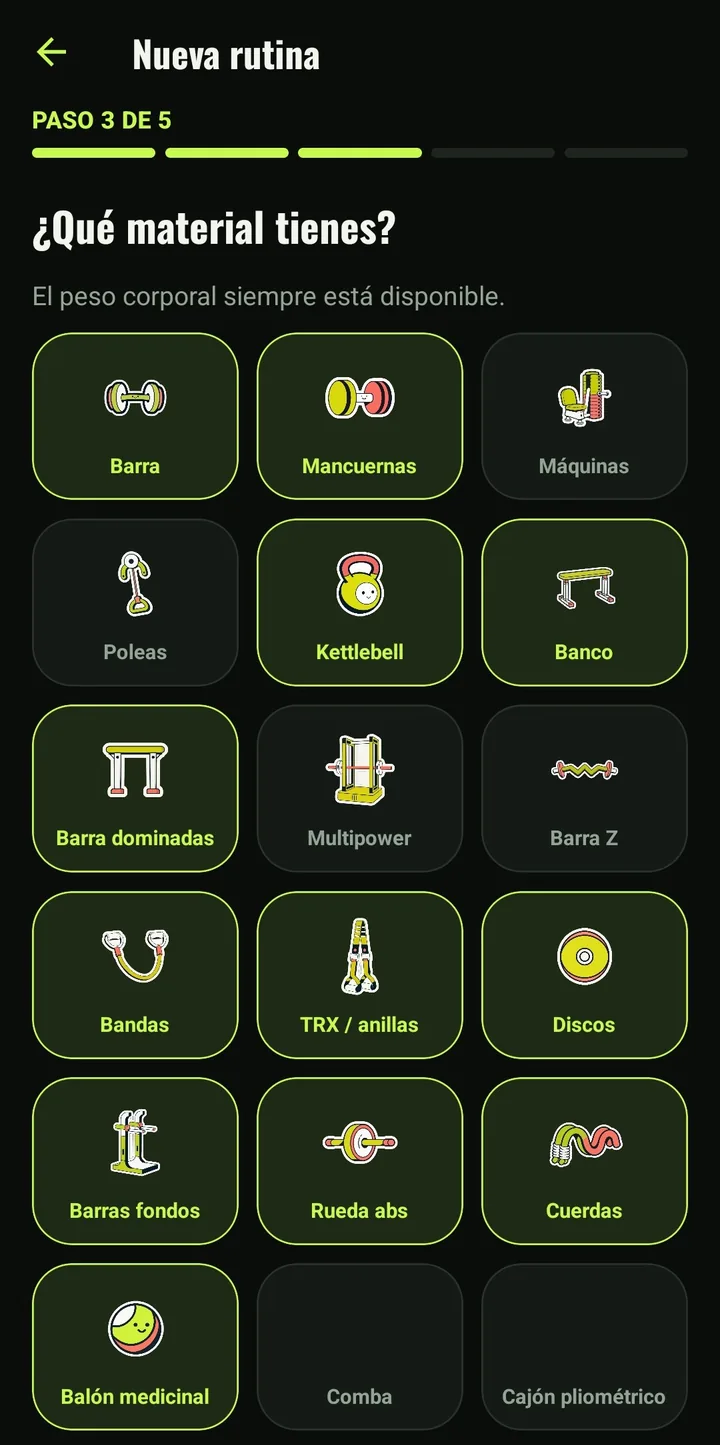 Tu plan, con lo que tengas.